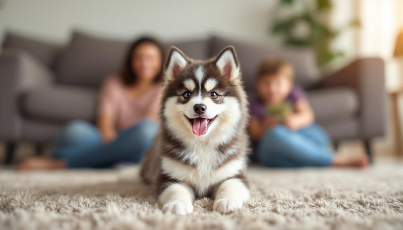 Comment choisir un chiot Pomsky adapté à votre famille ?